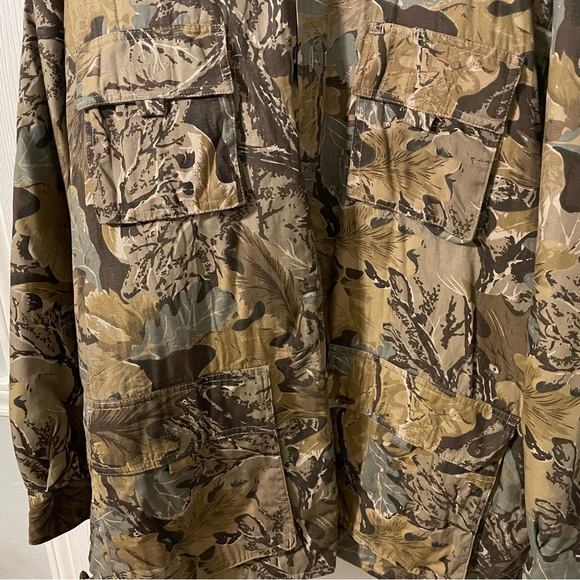 Mens Insulated Ranger Shirt Jacket, Camo, Hunting Shirt, XL, Pockets, Quilted. - Picture 3 of 4
